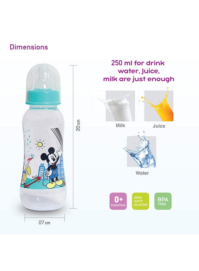 Disney Mickey Mouse Feeding Bottle - 9 oz (250 mL), 3+ months  - Image 3