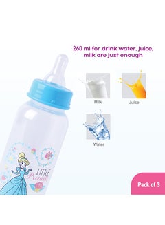 ديزني عبوة من ٣ زجاجات رضاعة أميرة  - Image 3