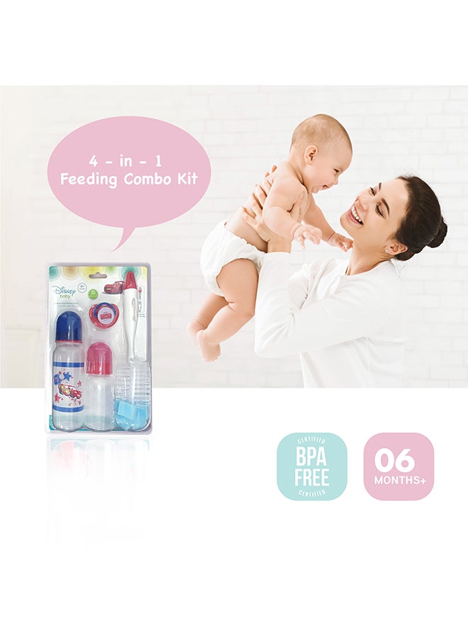 ديزني طقم رضاعات بطبعة سيارات مكون من 4 قطع - Image 4