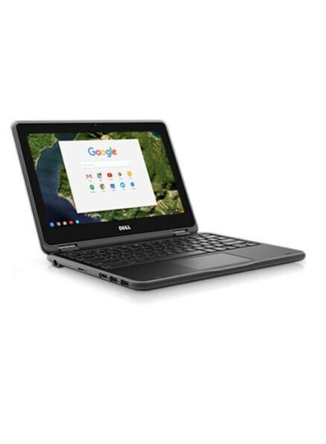 DELL - Renewed - Chromebook 3189 (2014) With 11.6-Inch Display,Intel Celeron N3060 Processor/5th Gen/4GB RAM/128GB SSD/Intel HD Integrated English Graphics Grey English Graphics Grey - Image 1