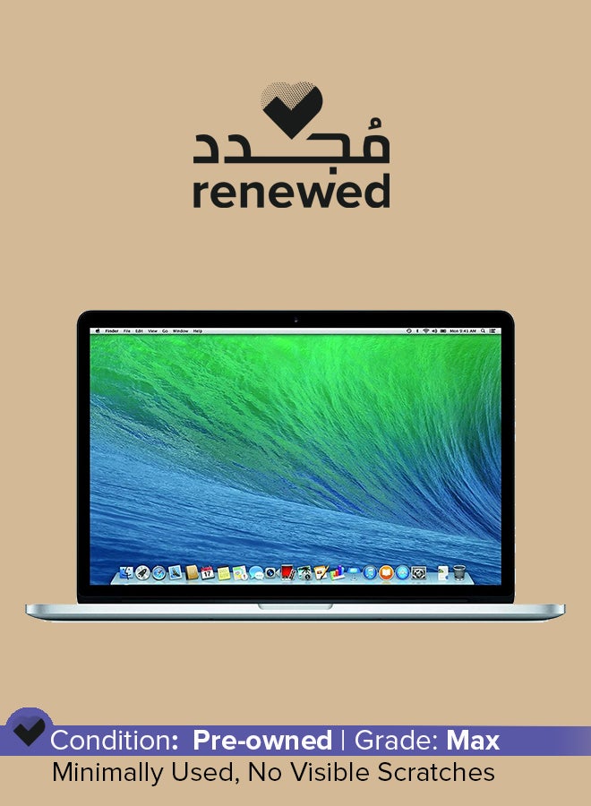 Apple Renewed -MacBook Pro 2014 With 13-Inch FHD Display,Core i7/16GB RAM/256GB SSD/Intel Iris Pro Graphics English Silver  - Image 1