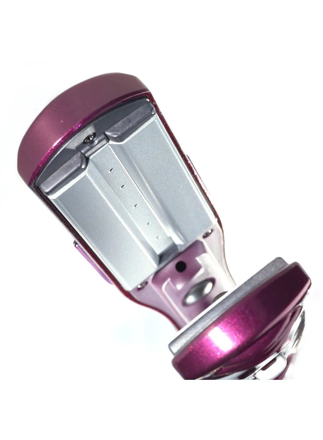 بيبي ليس جهاز تمليس الشعر آي برو ستيم 230 للشعر المبلل والجاف أسود/أرجواني/فضي - Image 4