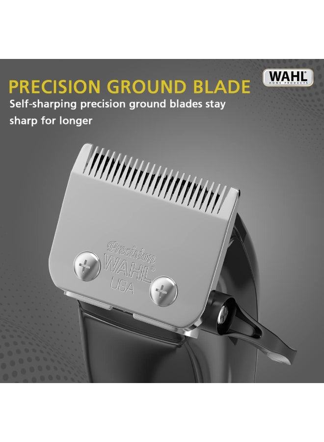 WAHL - Home Pro 300 Series Corded Hair Clipper Kit Black/Silver - Image 1