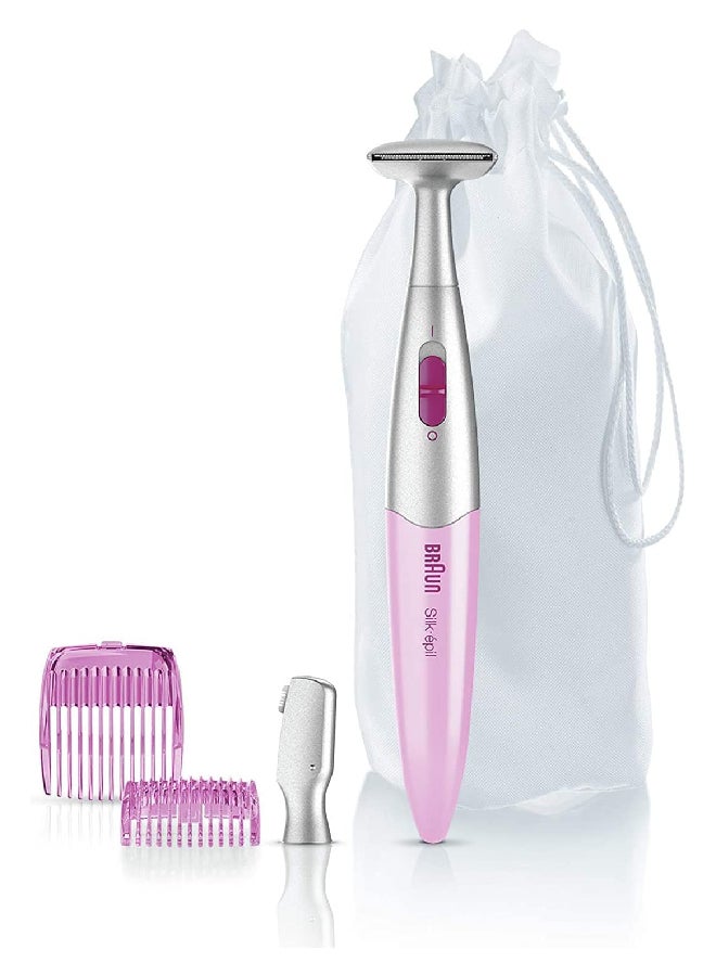 BRAUN - Bikini Trimmer Kit FG 1100 Pink/Silver - Image 1