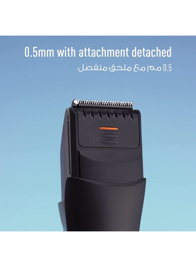 Panasonic - Rechargeable WetDry Beard Trimmer, 14 Cutting Lengths, Er 217 Grey/Black - Image 1