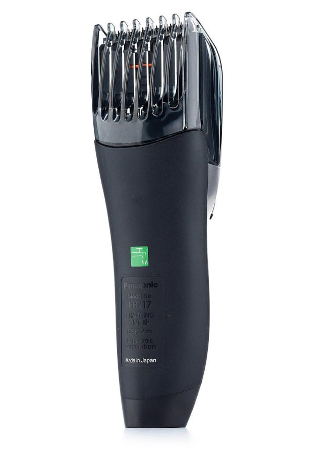 Panasonic Rechargeable WetDry Beard Trimmer, 14 Cutting Lengths, Er 217 Grey/Black  - Image 2