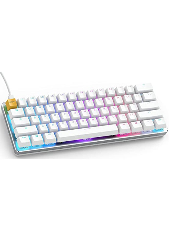 Glorious - Modular Mechanical Gaming Keyboard Compact Pre-Built - White - Image 1