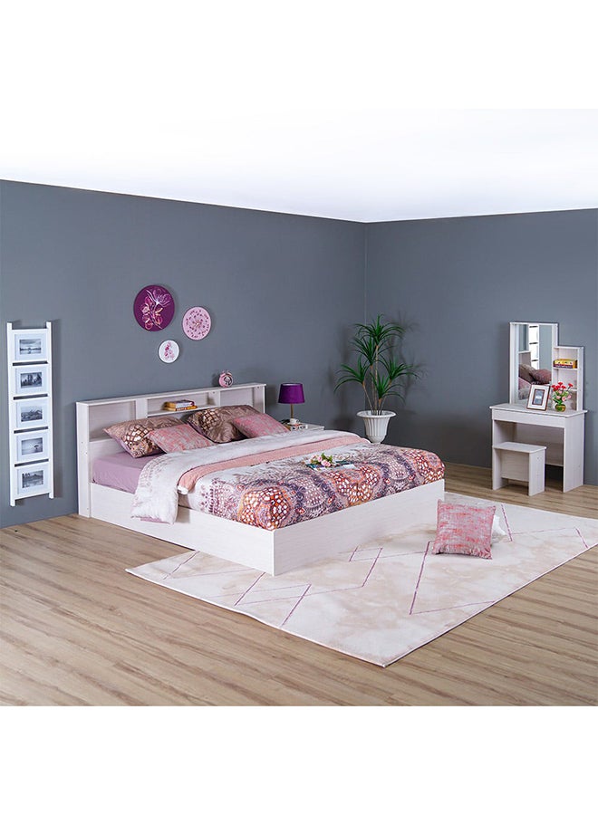 King size deals mirrored bedroom set