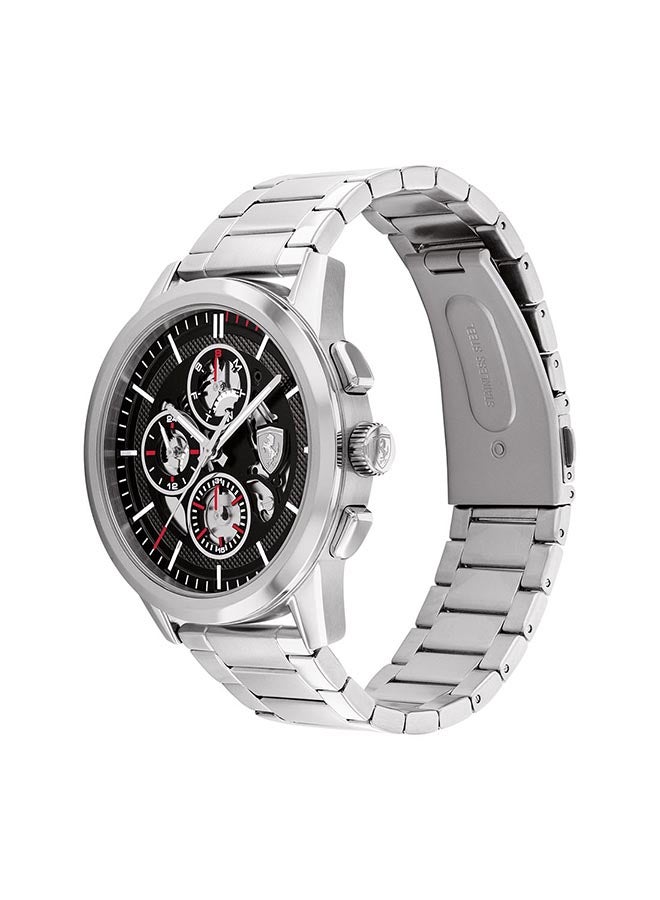 Scuderia Ferrari - Men's Grand Tour Black Dial Watch - 0830831 - Image 1
