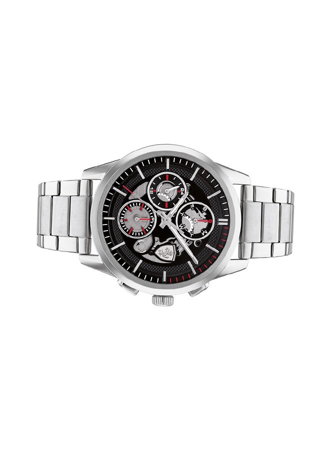 Scuderia Ferrari - Men's Grand Tour Black Dial Watch - 0830831 - Image 1
