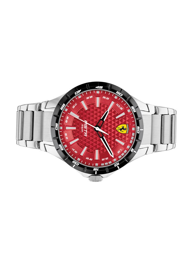 Scuderia Ferrari - Men's Pista Red Dial Watch - 0830865 - Image 1
