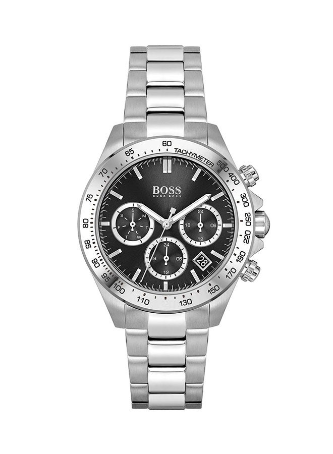 هوجو بوس ساعة نوفيا ذات المينا الأسود - 1502614 - Image 1