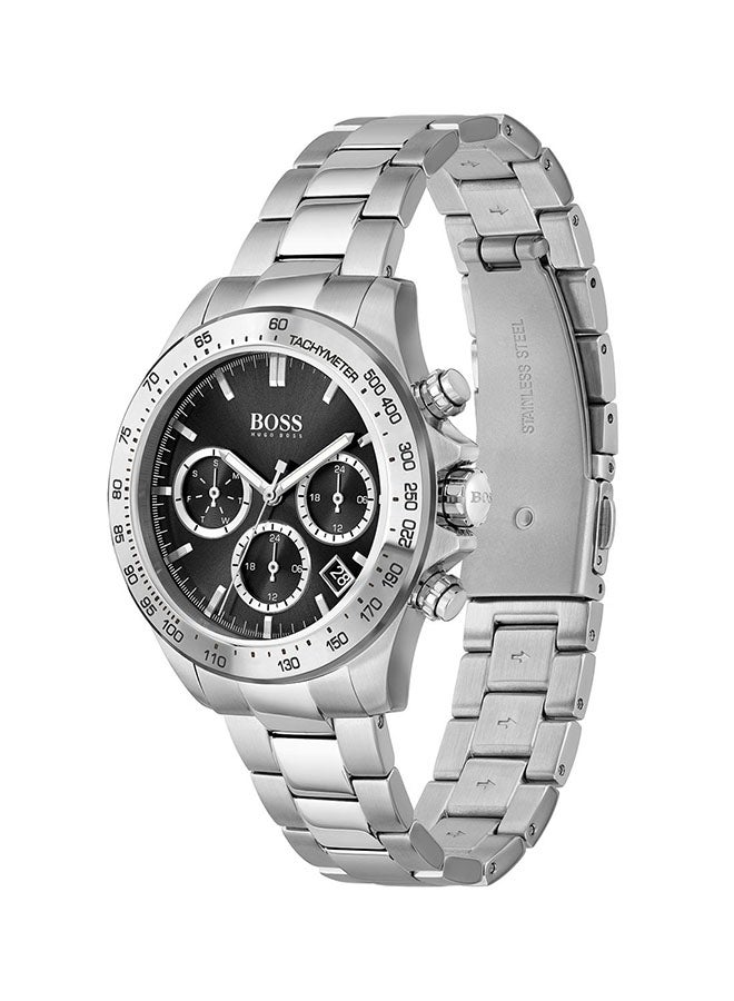 هوجو بوس ساعة نوفيا ذات المينا الأسود - 1502614 - Image 3