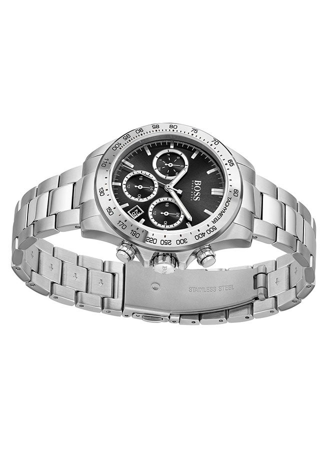 هوجو بوس ساعة نوفيا ذات المينا الأسود - 1502614 - Image 4