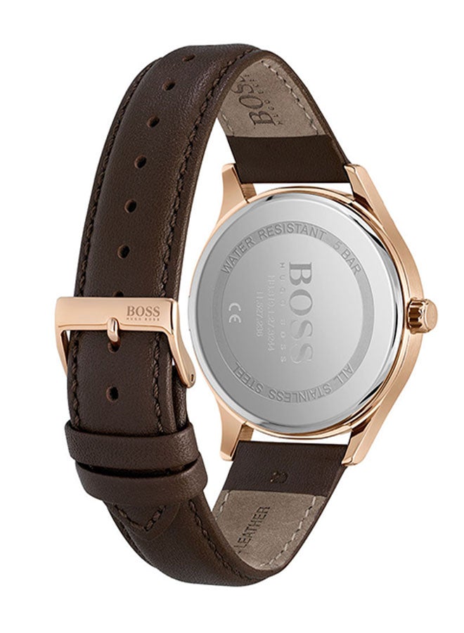 HUGO BOSS - Men's Elite  Grey Dial Watch - 1513894 - Image 1