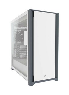 CORSAIR 5000D Tempered Glass Mid Tower ATX PC Case White  - Image 1