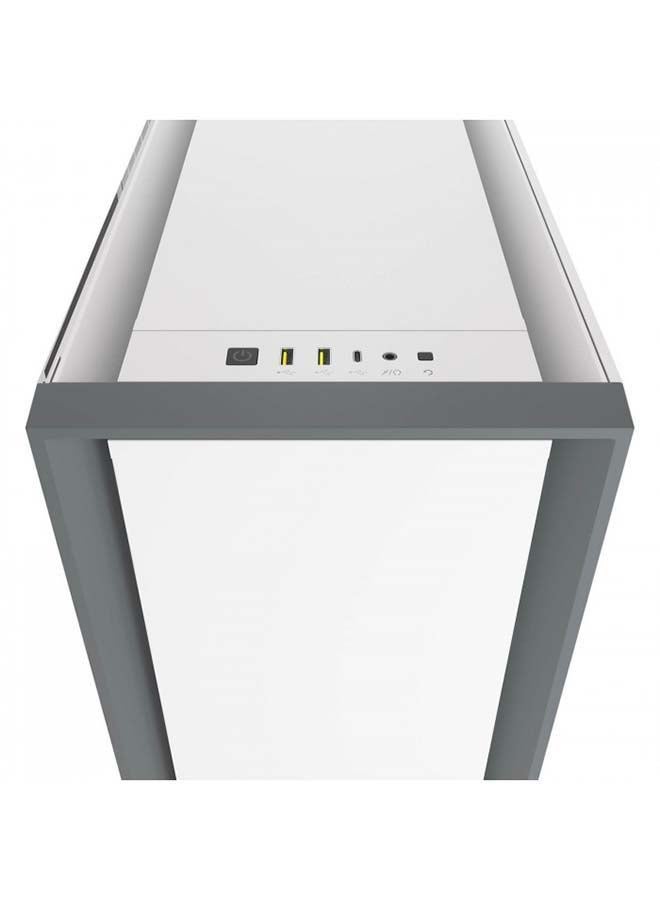 CORSAIR 5000D Tempered Glass Mid Tower ATX PC Case White  - Image 2