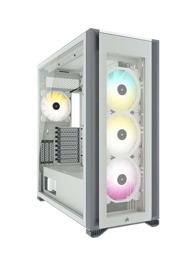 CORSAIR iCUE 7000X RGB Tempered Glass Full Tower ATX PC Case White  - Image 2