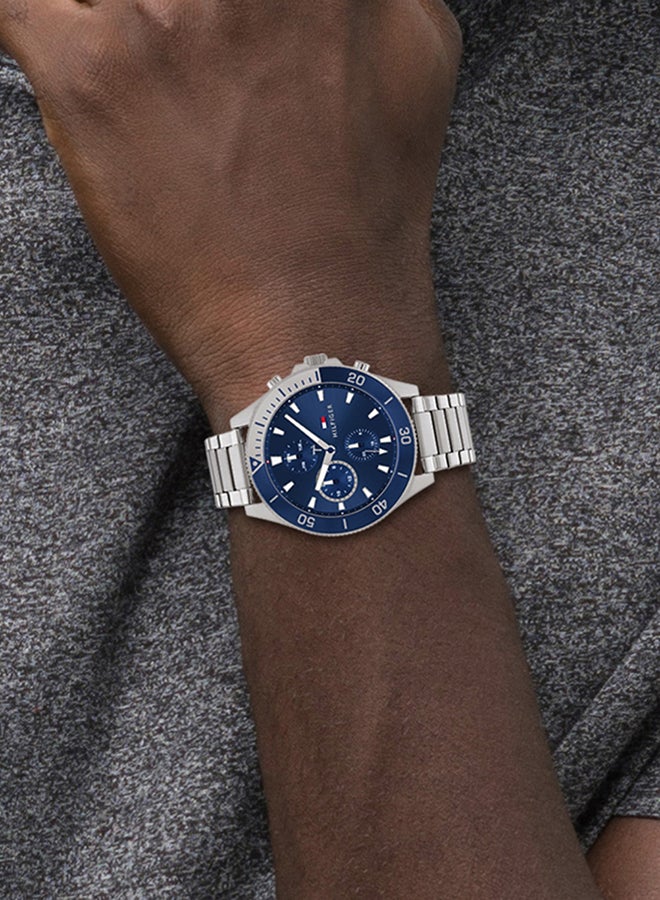 TOMMY HILFIGER - Men's Larson Blue Dial Watch - 1791917 - Image 1