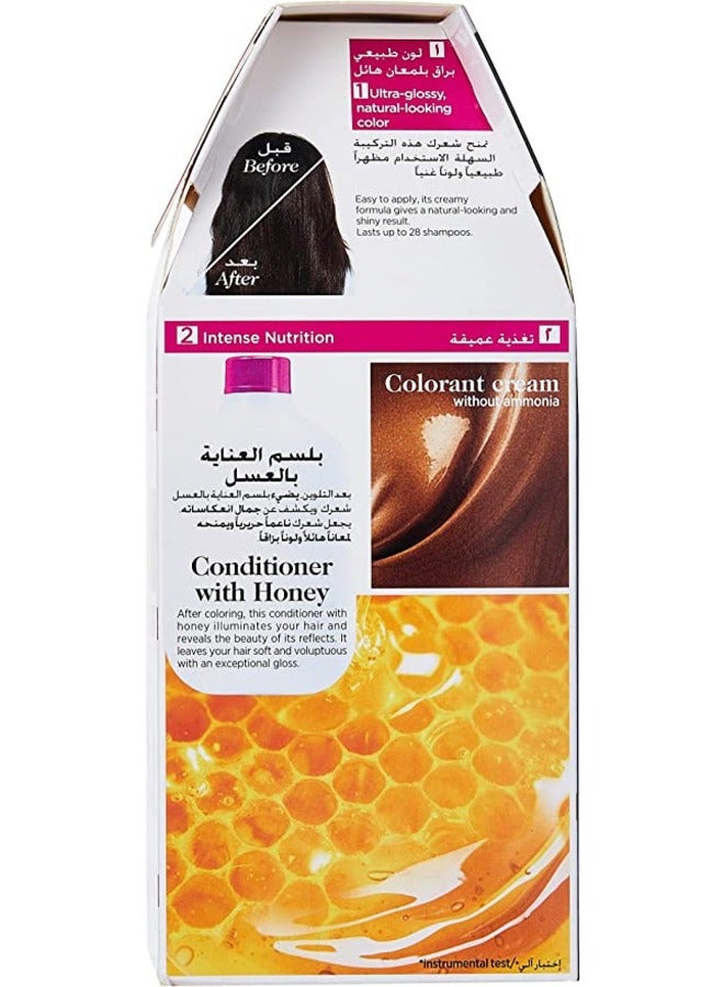 L'OREAL PARIS - Loreal Paris Casting Creme Gloss Hair Colour, 300 Dark Brown 180ml - Image 1