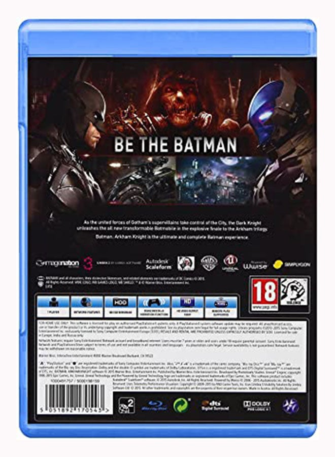 لعبة الفيديو "Batman Arkham Knight" - (إصدار عالمي) - مغامرة - بلاي ستيشن 4 (PS4) - v1673281496/N51924157A_7