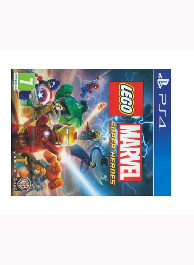 وارنر بروس - لعبة Lego Marvel Superheroes GCAM - مغامرة - بلاي ستيشن 4 (PS4) - Image 1