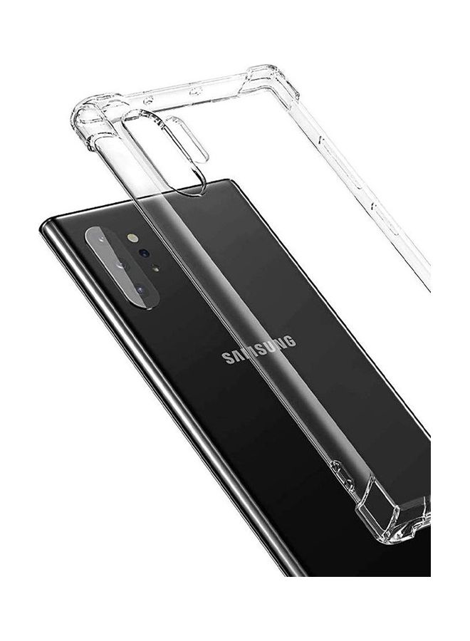 MARGOUN Samsung Galaxy Note 10 Plus Case Clear Soft TPU PC Shock Absorption Airbag Bumper Corner Anti-Fall Flexible Transparent Back Cover 6.8 inch Clear - Image 2