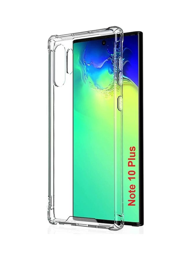 MARGOUN Samsung Galaxy Note 10 Plus Case Clear Soft TPU PC Shock Absorption Airbag Bumper Corner Anti-Fall Flexible Transparent Back Cover 6.8 inch Clear - Image 5