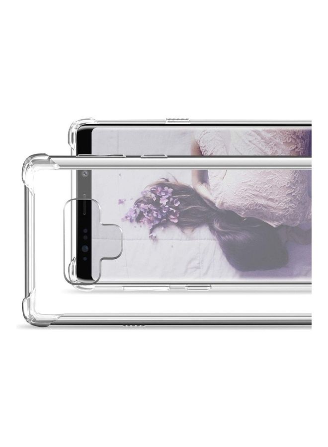 MARGOUN Samsung Galaxy Note 9 Case Clear Soft TPU PC Shock Absorption Airbag Bumper Corner Anti-Fall Flexible Transparent Back Cover 6.4 inch Clear - Image 4