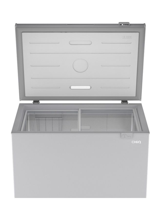 CHiQ - chest freezer, temperature range of  -12℃ ～ -24℃ , LED light, garage, basement 199 L 100 W CCF261DWK1 White - Image 1