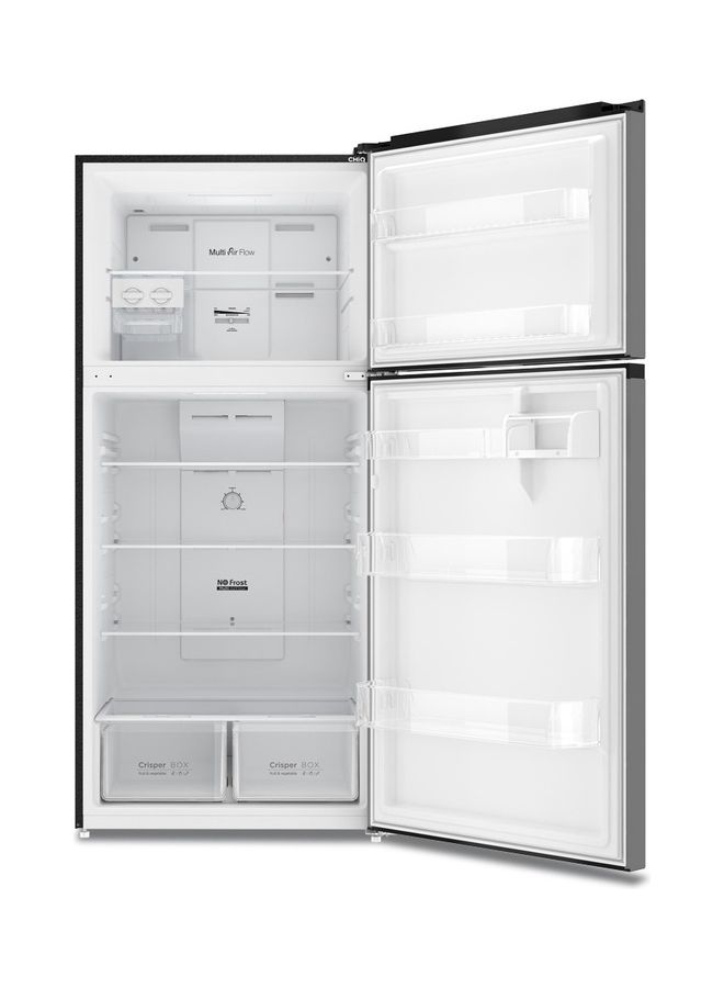 CHiQ - Freestanding  Gross Capacity 668L, Net Capacity 516L, Twist Ice Maker Built in, No Frost, 75.×78.5×168 cm CTM690NPSK1 Black and Silver - Image 1