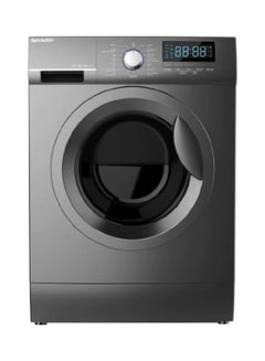 SHARP Front Loading Washing Machine With16 Program ES-FE712DLZSA-S Stainless steel  - Image 1
