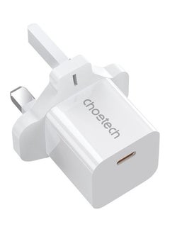 CHOETECH USB Type-C PD 20W Wall Charger For iPhone12/13 Series White  - Image 2