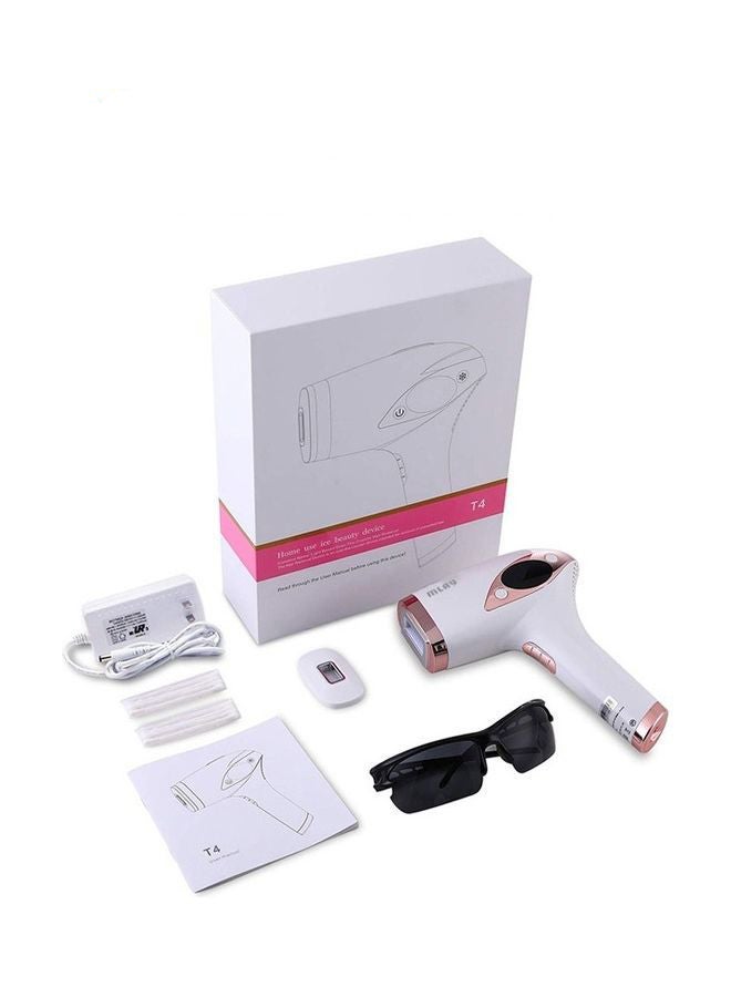 جهاز إزالة الشعر بالليزر T4 بوظيفة الجليد متعدد الألوان