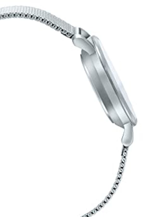 كاسيو ساعة دريس بعقارب وسوار شبكي للرجال - Image 2