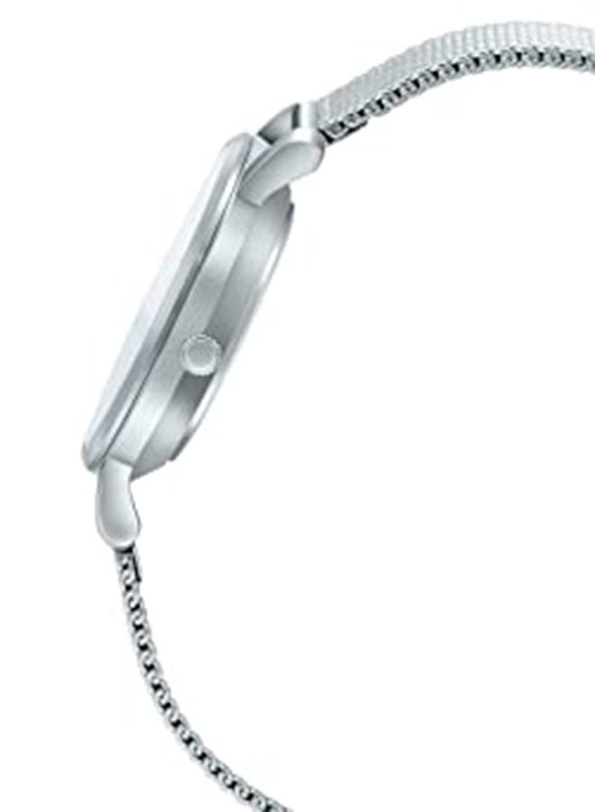 كاسيو ساعة دريس بعقارب وسوار شبكي للرجال - Image 3