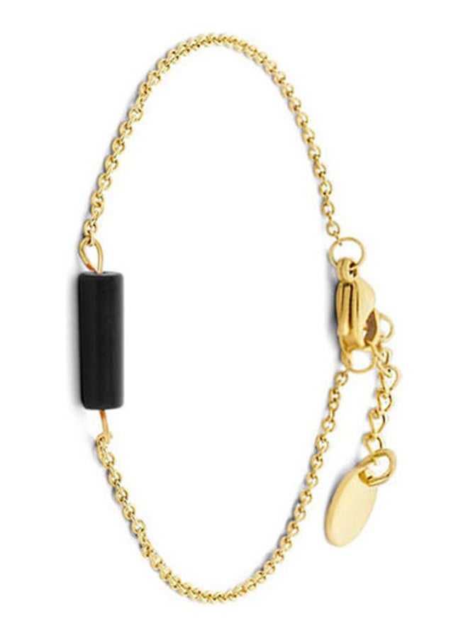 CO88 - Steel Bracelet Withagate Stone - Image 1