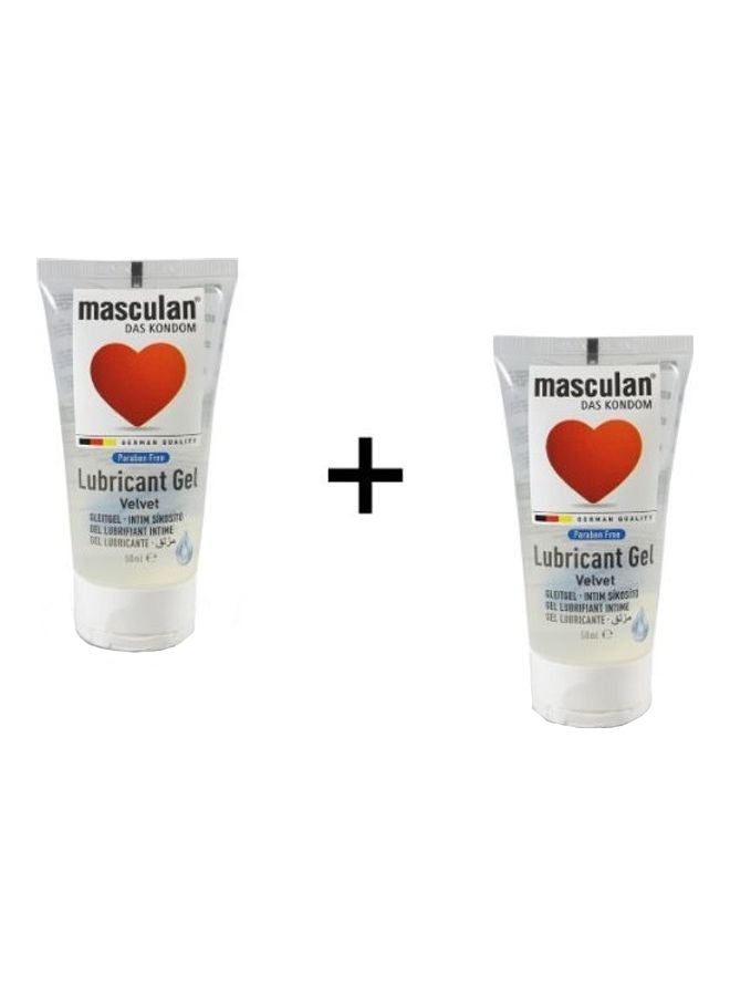 ماسكولان عبوة مكونة من عبوتين من جل التشحيم المخملي ماسكولان - Image 1