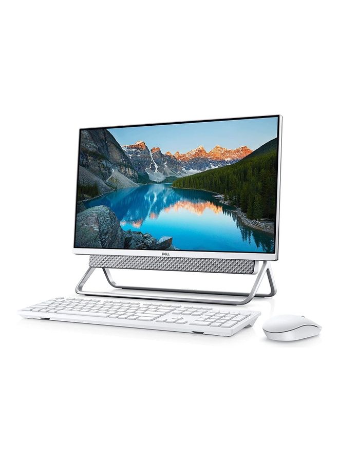 DELL - Inspiron 5400 AIO Desktop With 23.8-Inch Display, Core-i5-1135G7 Processor/8GB RAM/512GB SSD/Intel Iris XE Graphics/Windows 11 Home English/Arabic Silver - Image 1