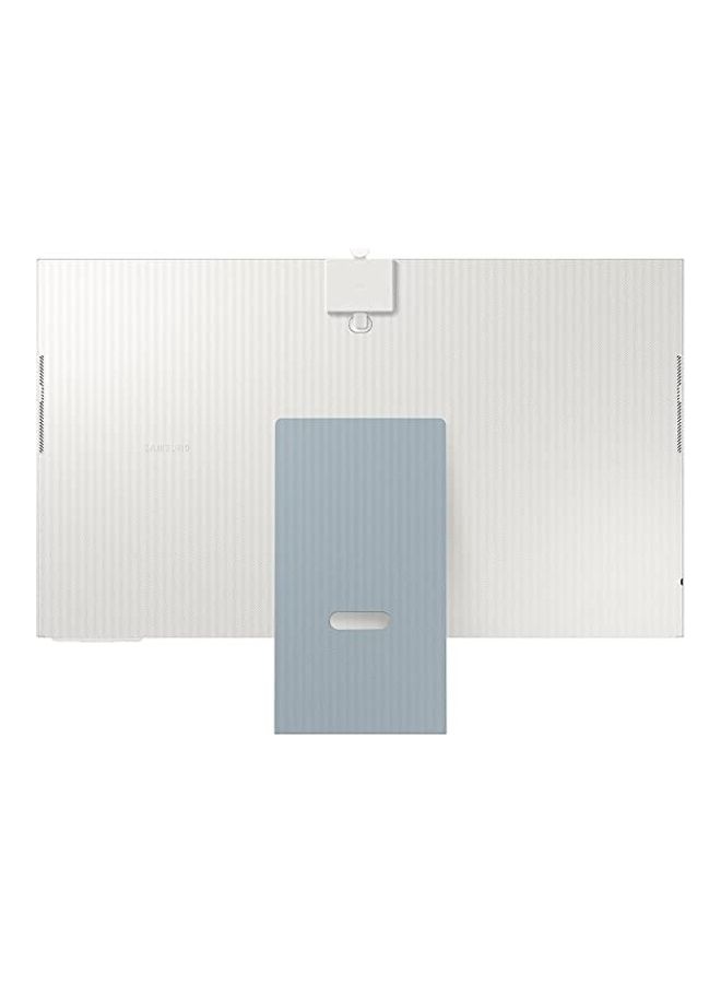 Samsung - M8 Series 32-Inch 4K UHD Smart Monitor And Streaming TV with Slim-fit Webcam for PC-Less Experience, Netflix, HBO, Prime VOD, & More, Apple Airplay, WiFi, BT, Built-in Speakers blue - Image 1