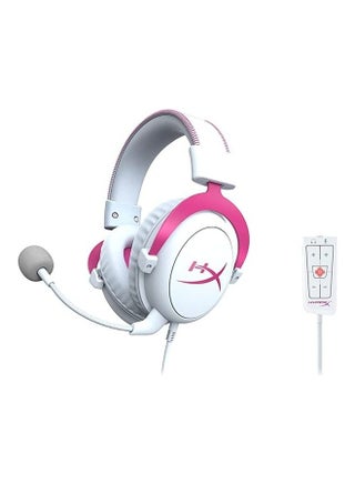 Cloud II Gaming Headset 7.1 Virtual Surround Sound Memory Foam Ear Pads Durable Aluminum Frame Detachable Microphone Works With PC PS5 PS4 - v1673417293/N53376543A_1