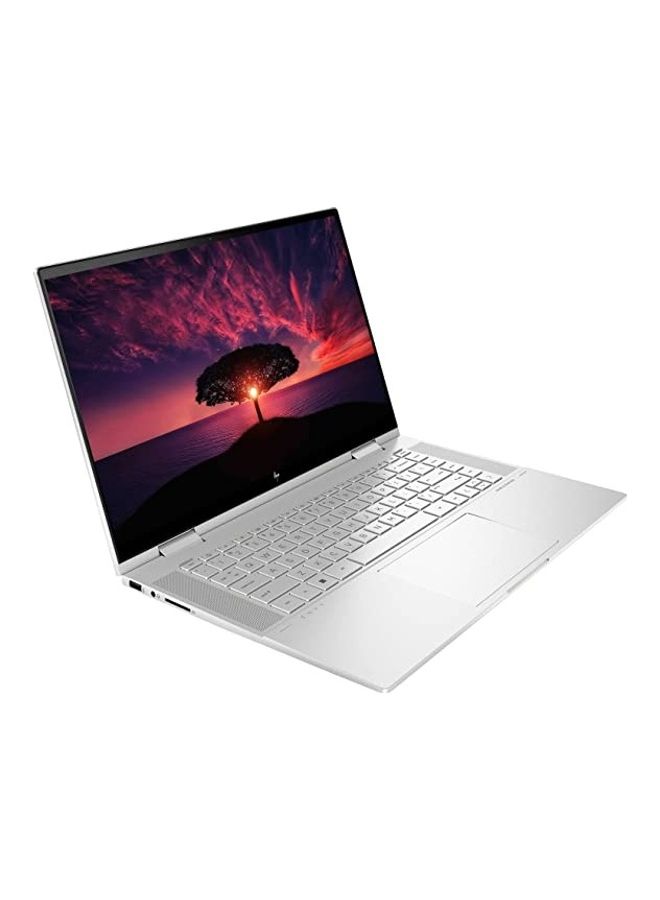 HP - Envy x360 Convertible 2-In-1 (Upgraded Version) Laptop With 15.6-Inch Display, Core i7-1255U Processor/32GB RAM/1TB SSD/Intel Iris XE Graphics/Windows 11 Pro English/Arabic Natural silver - Image 1