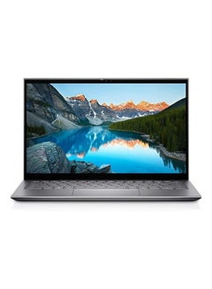 Inspiron 14 5410 Convertible 2-In-1 Laptop With 14-Inch Display, Core i3-1125G4 Processor/4GB RAM/256GB SSD/Intel UHD Graphics/Windows 11 Home English/Arabic Silver