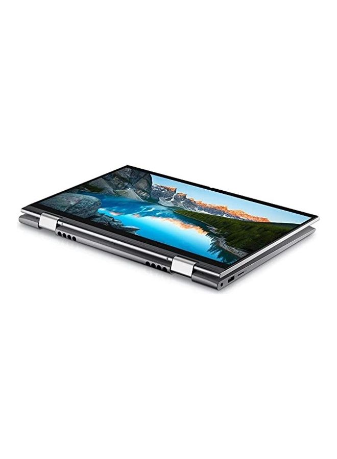 DELL - Inspiron 14 5410 Convertible 2-In-1 Laptop With 14-Inch Display, Core i3-1125G4 Processor/4GB RAM/256GB SSD/Intel UHD Graphics/Windows 11 Home English/Arabic Silver - Image 1