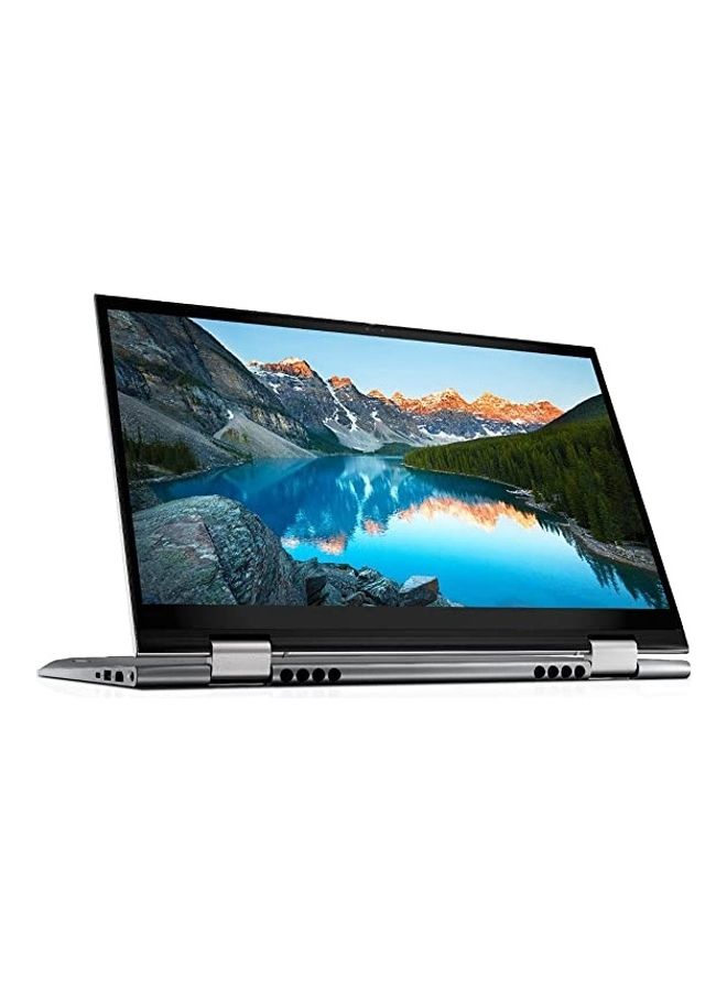 DELL - Inspiron 14 5410 Convertible 2-In-1 Laptop With 14-Inch Display, Core i3-1125G4 Processor/4GB RAM/256GB SSD/Intel UHD Graphics/Windows 11 Home English/Arabic Silver - Image 1