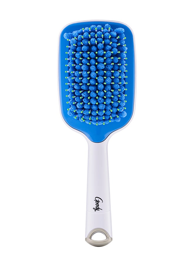 قودي  فرشاة شعر كويك ستايل بادل بتصميم مجداف أزرق/ أبيض 28سم - Image 1