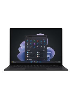 Surface Laptop 5 With 13.5-Inch PixelSense Display, 12th Gen Intel Core i5-1235U Processor / 8GB RAM / 512GB SSD / Intel Iris Xe Graphics / English/Arabic Matte Black