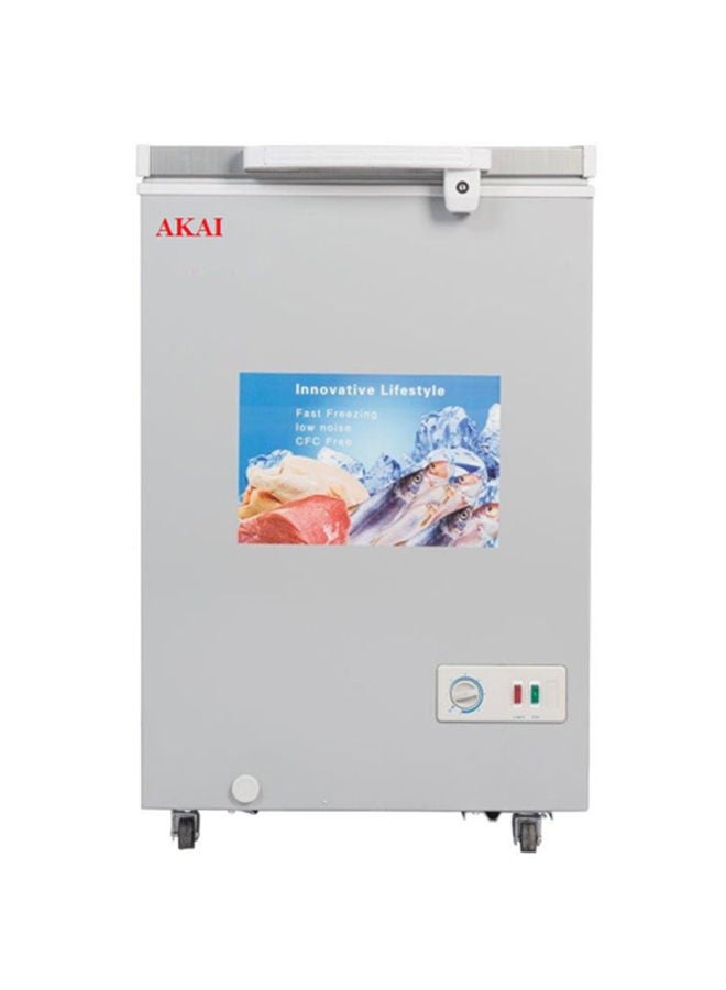 أكاي مُجمِد أفقي سعة 150 لتر CFMA-156CE-AR6 أبيض  - Image 1