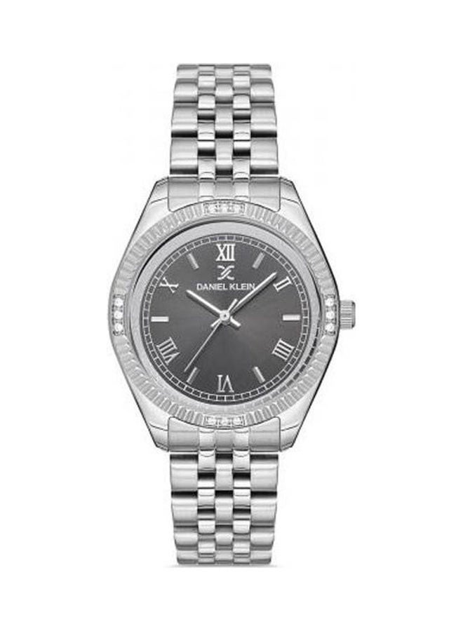 دانيل كلاين ساعة يد بعقارب بسوار من الإستانلس ستيل طراز DK.1.12802-2 للنساء - Image 1