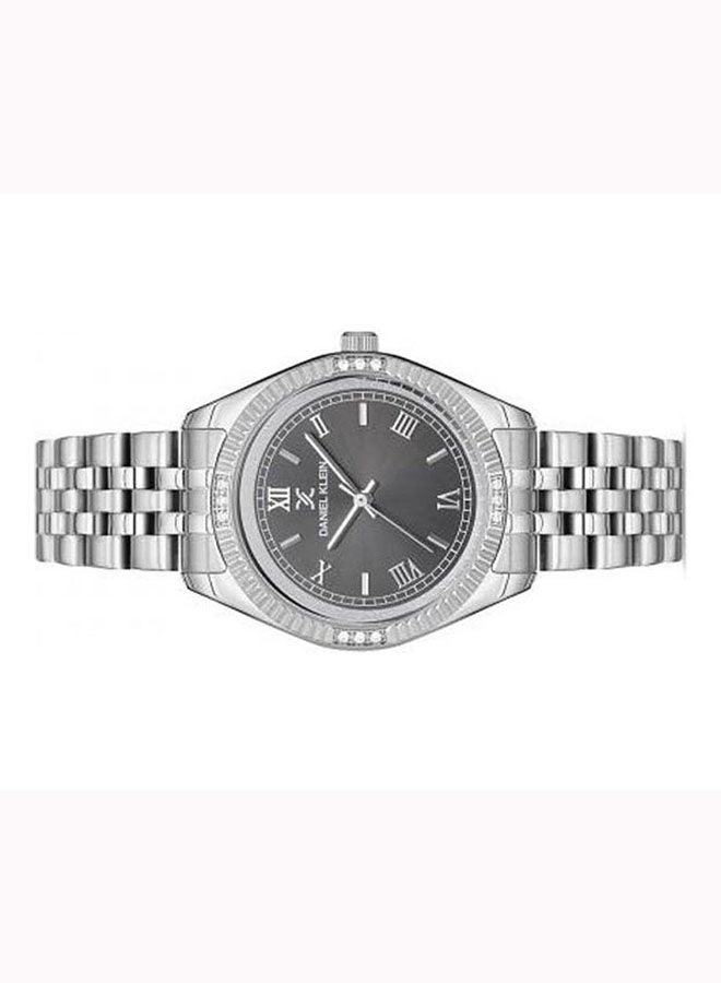 دانيل كلاين ساعة يد بعقارب بسوار من الإستانلس ستيل طراز DK.1.12802-2 للنساء - Image 4